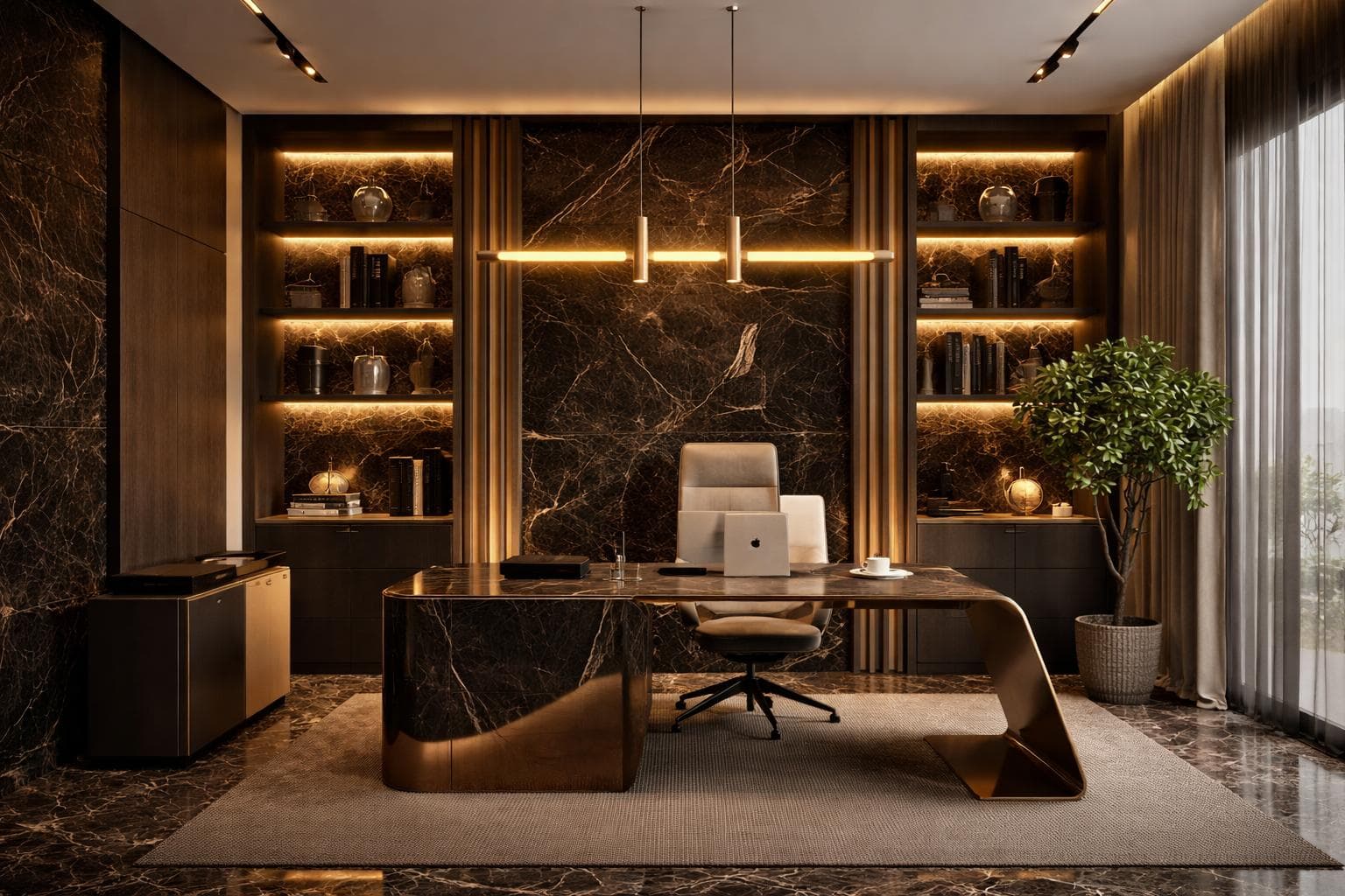 Manager Cabin Render